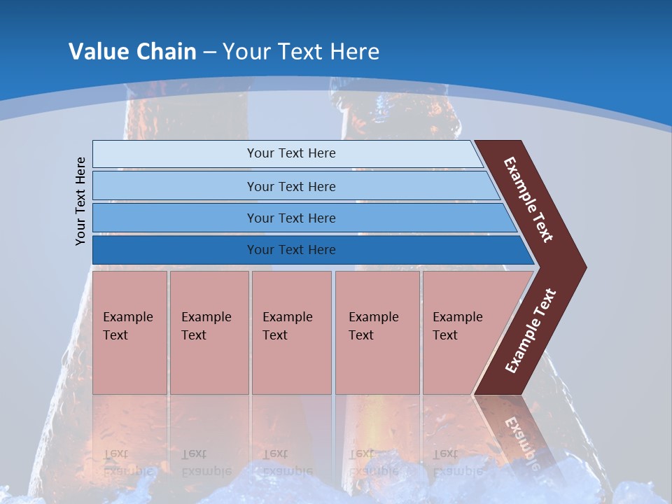 Blue Tasty Close PowerPoint Template