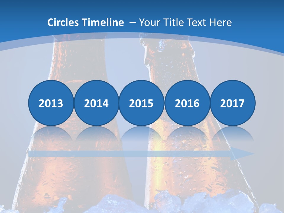 Blue Tasty Close PowerPoint Template