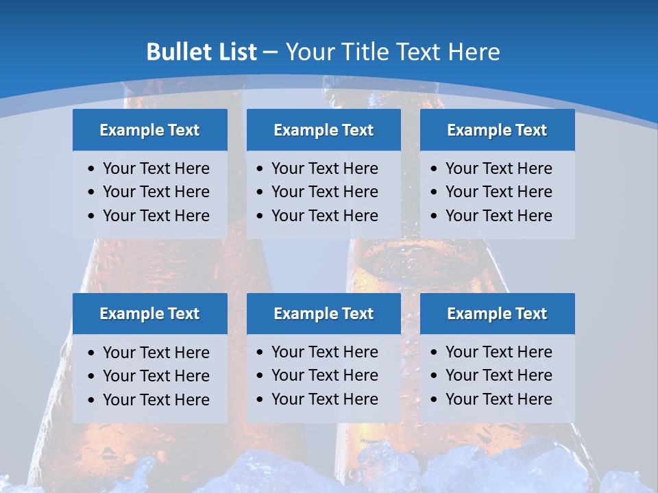 Blue Tasty Close PowerPoint Template