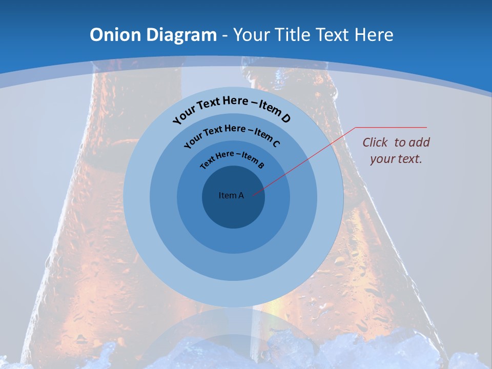 Blue Tasty Close PowerPoint Template