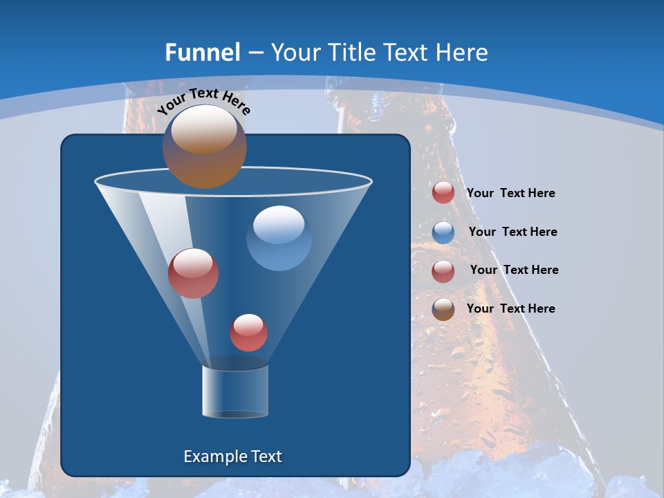 Blue Tasty Close PowerPoint Template