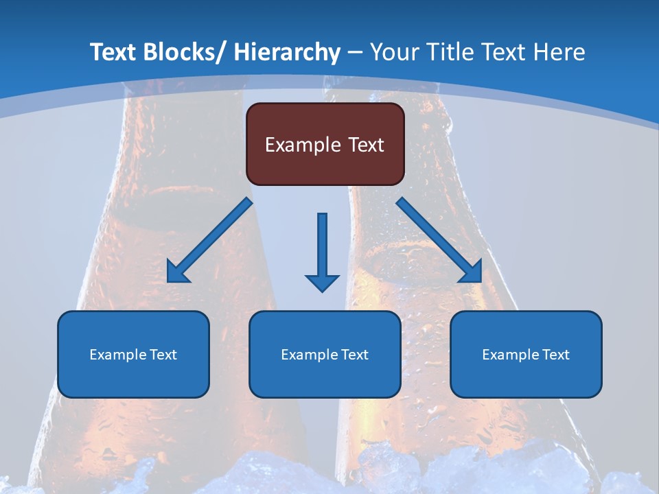 Blue Tasty Close PowerPoint Template