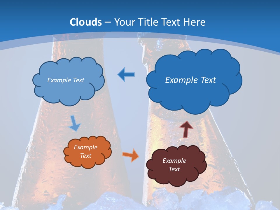 Blue Tasty Close PowerPoint Template