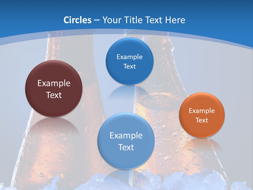 Blue Tasty Close PowerPoint Template