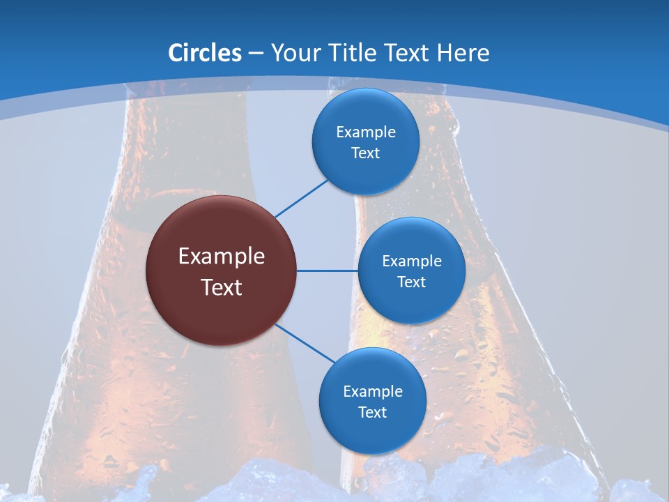 Blue Tasty Close PowerPoint Template