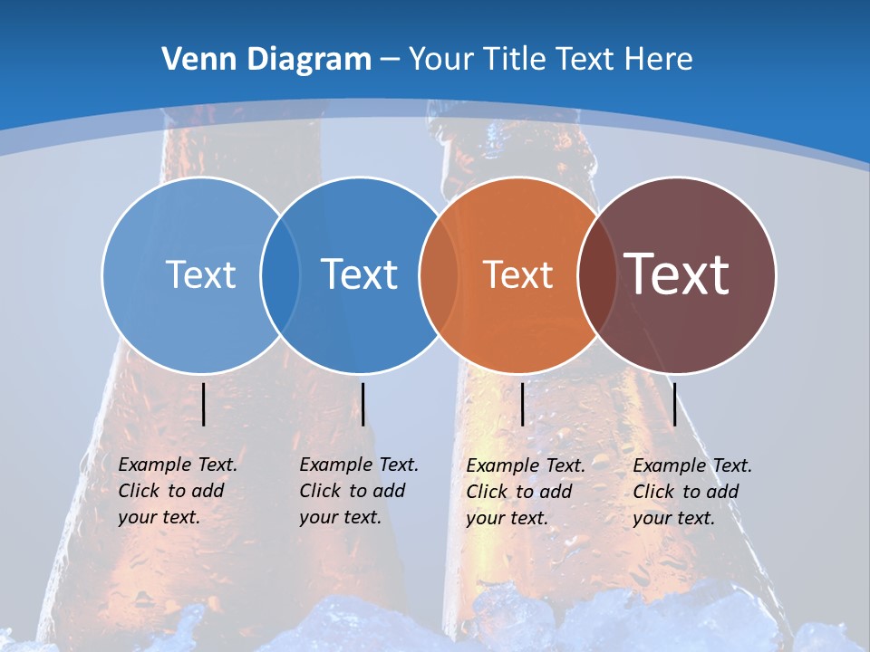 Blue Tasty Close PowerPoint Template