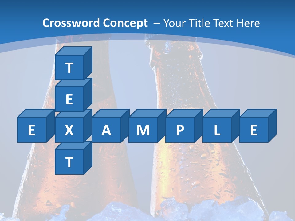 Blue Tasty Close PowerPoint Template