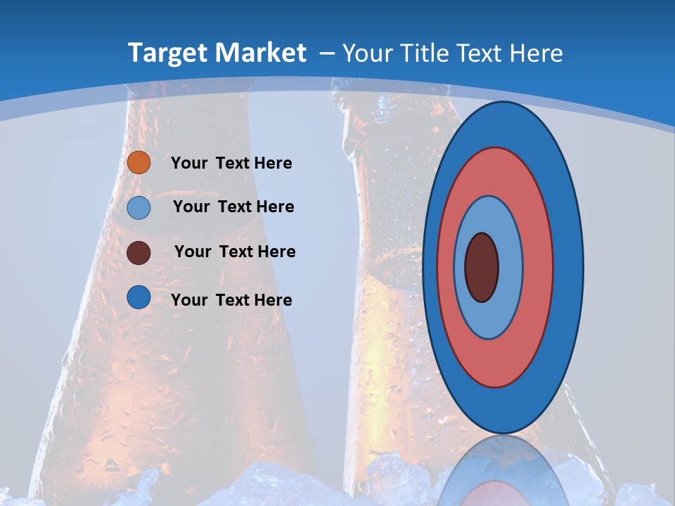 Blue Tasty Close PowerPoint Template