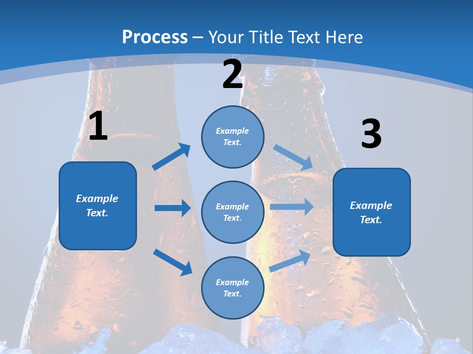 Blue Tasty Close PowerPoint Template