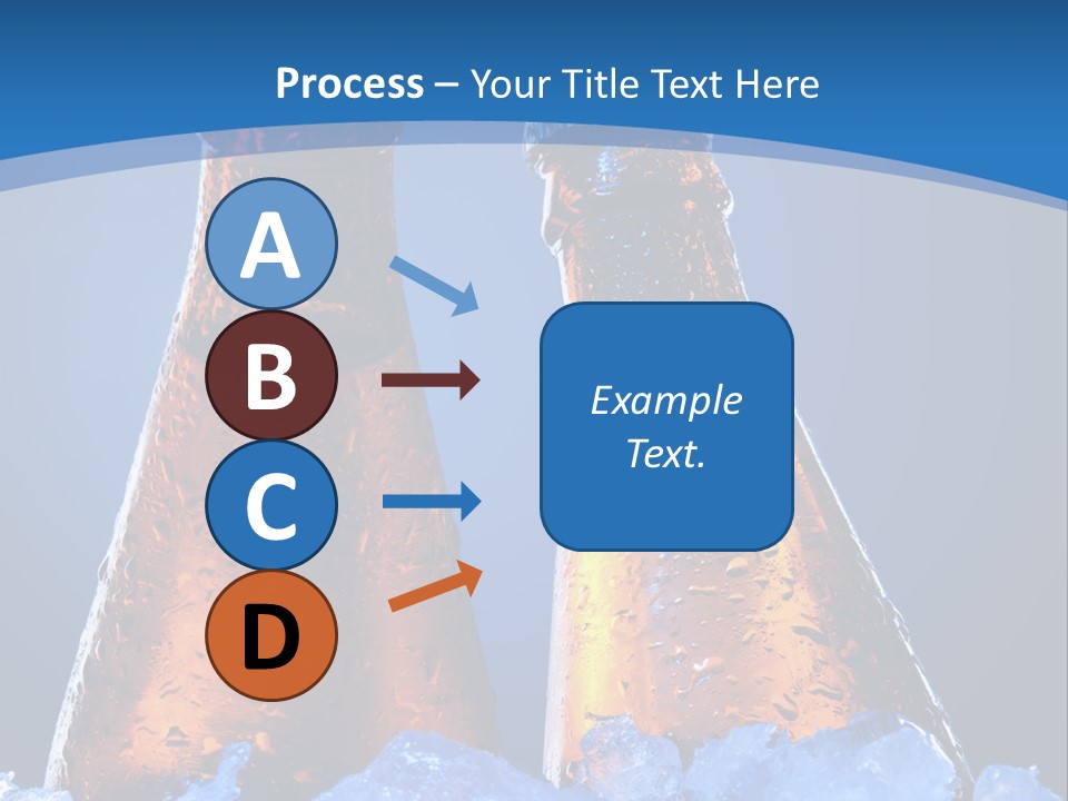 Blue Tasty Close PowerPoint Template