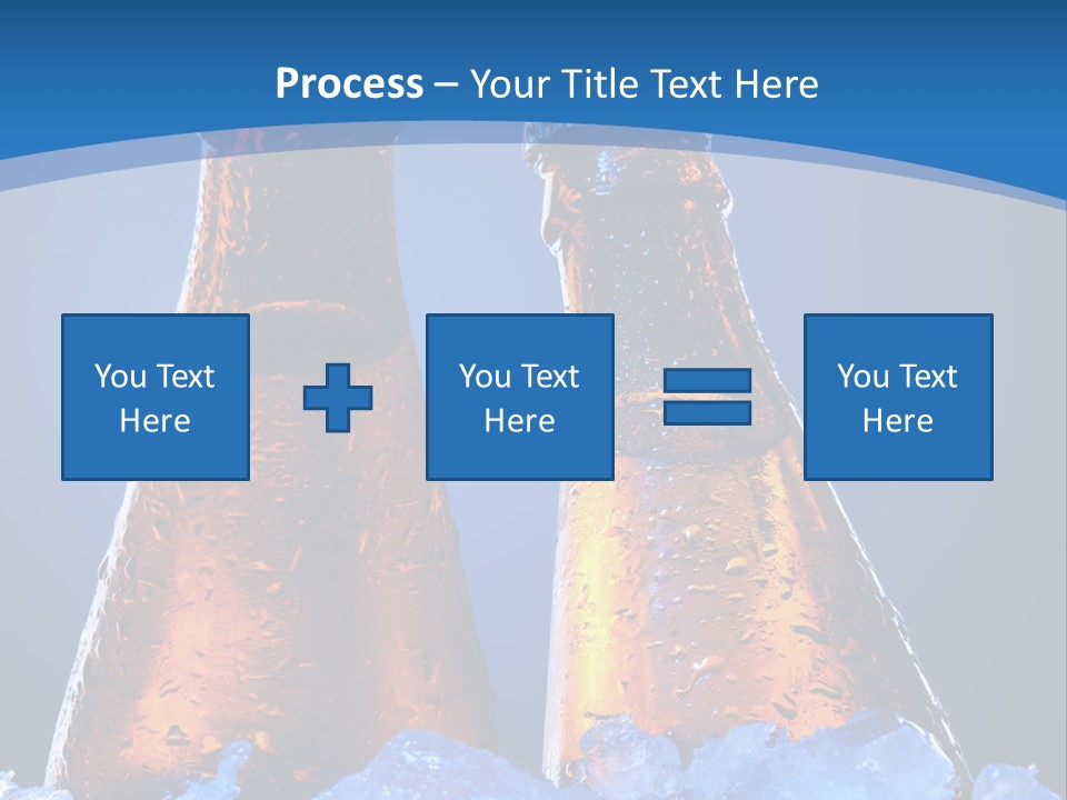 Blue Tasty Close PowerPoint Template