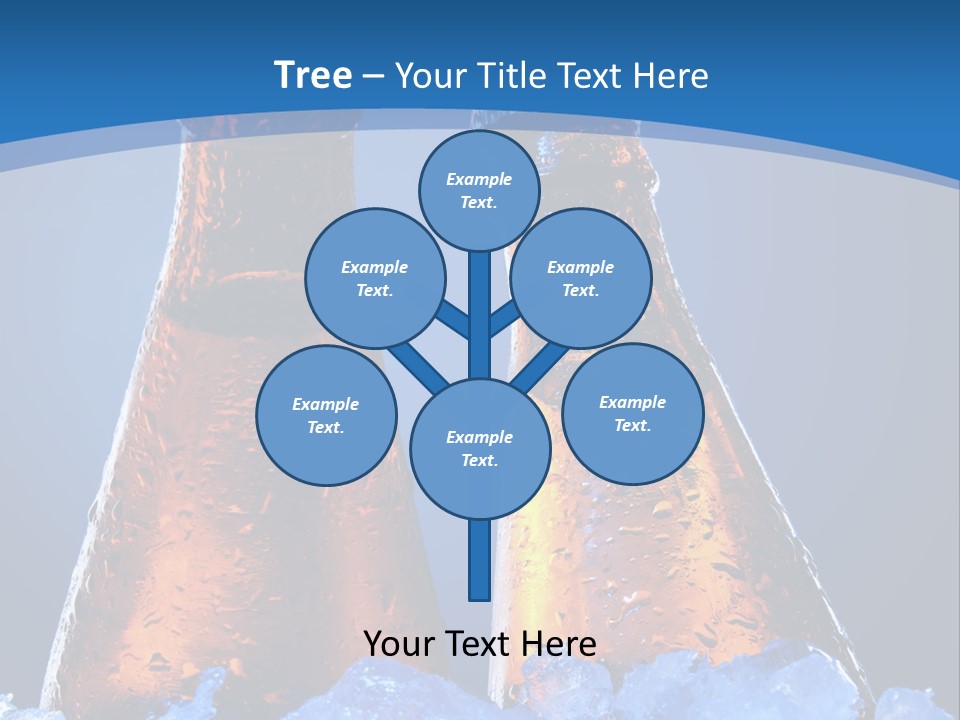 Blue Tasty Close PowerPoint Template