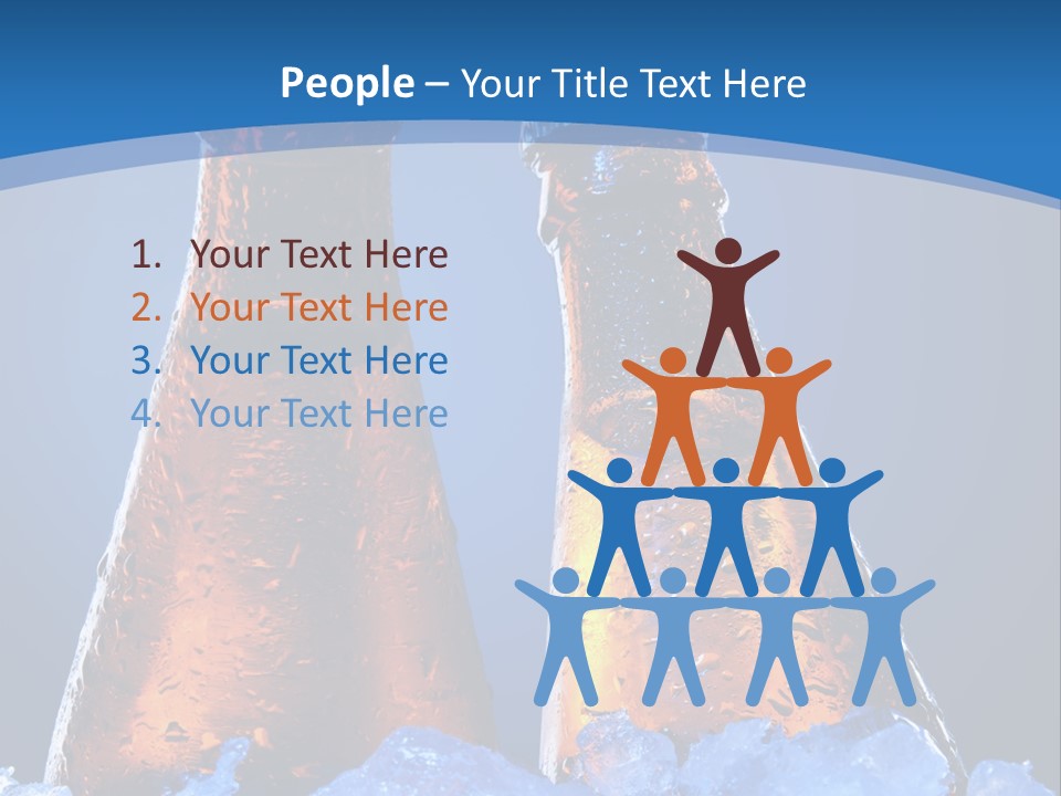 Blue Tasty Close PowerPoint Template