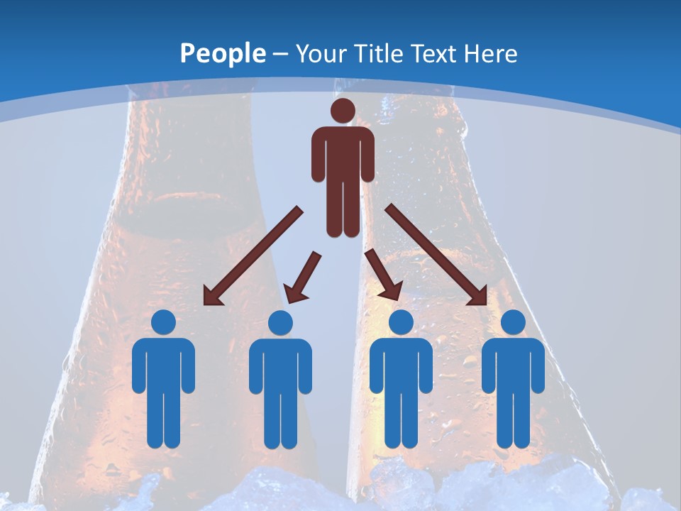 Blue Tasty Close PowerPoint Template