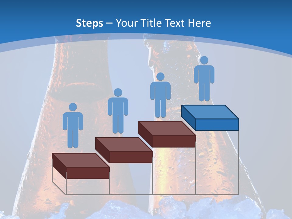 Blue Tasty Close PowerPoint Template