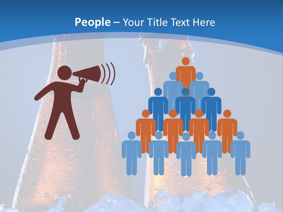 Blue Tasty Close PowerPoint Template