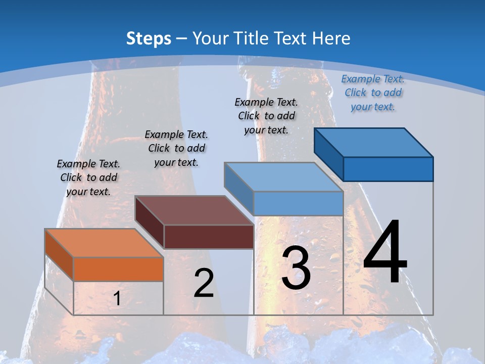 Blue Tasty Close PowerPoint Template