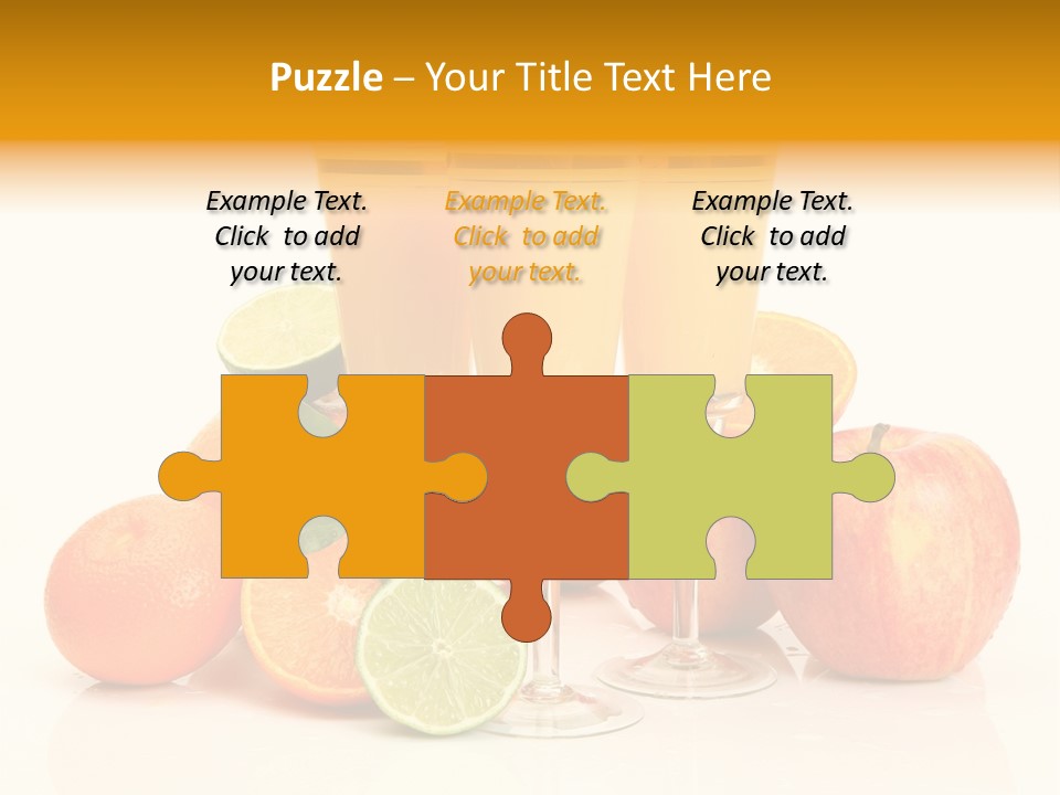 Thirst Drink Grocery PowerPoint Template