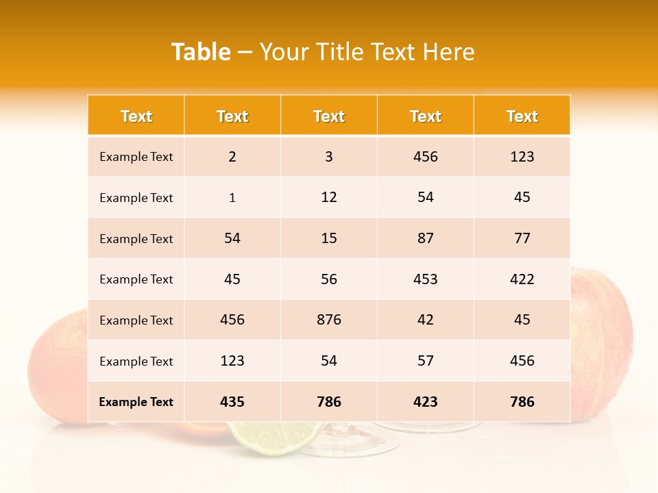 Thirst Drink Grocery PowerPoint Template