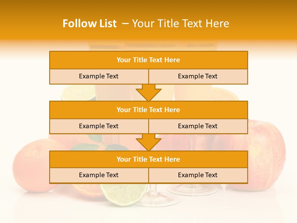 Thirst Drink Grocery PowerPoint Template