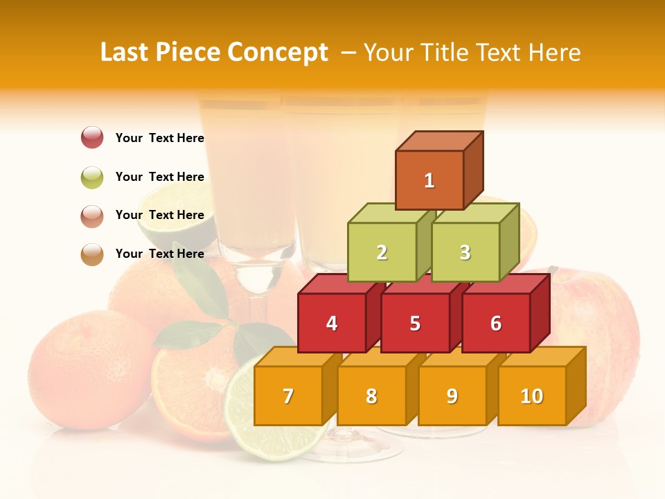 Thirst Drink Grocery PowerPoint Template