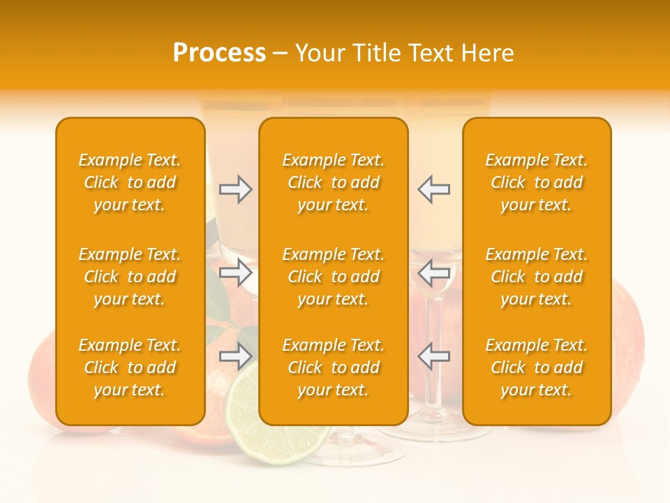 Thirst Drink Grocery PowerPoint Template