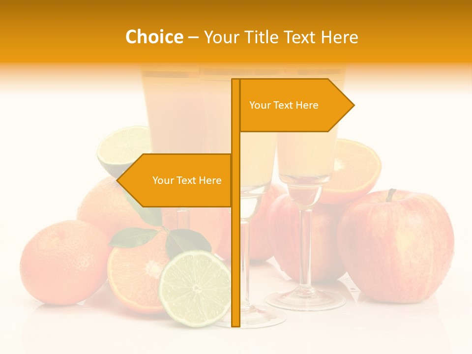 Thirst Drink Grocery PowerPoint Template