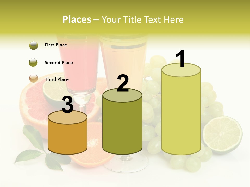 Cluster Grapes Thirst PowerPoint Template