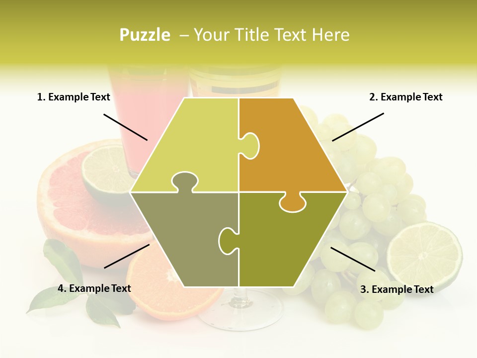 Cluster Grapes Thirst PowerPoint Template