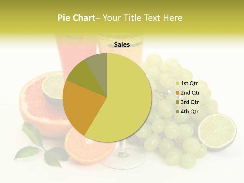 Cluster Grapes Thirst PowerPoint Template