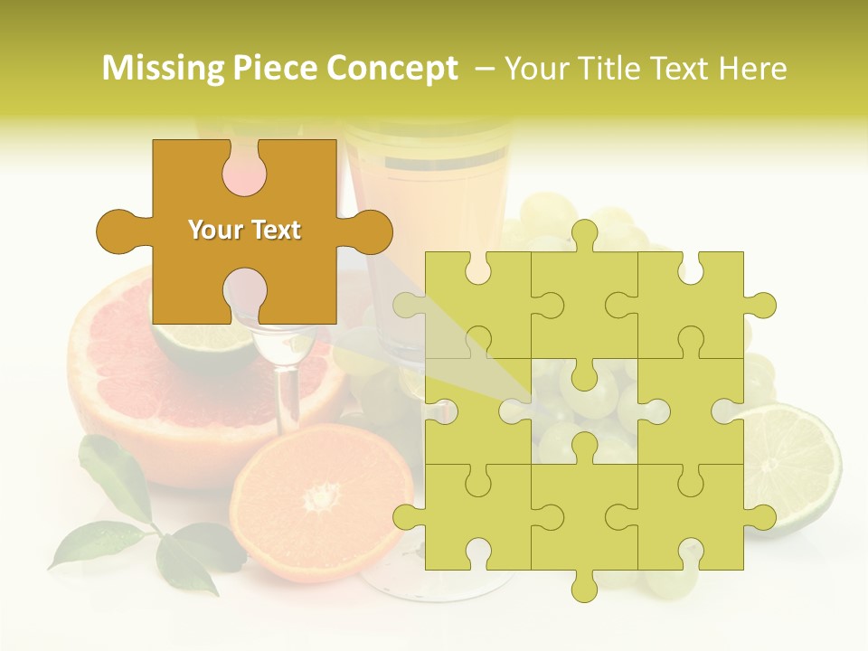 Cluster Grapes Thirst PowerPoint Template