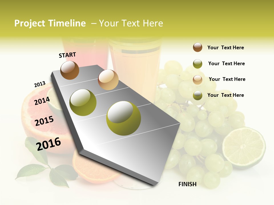 Cluster Grapes Thirst PowerPoint Template