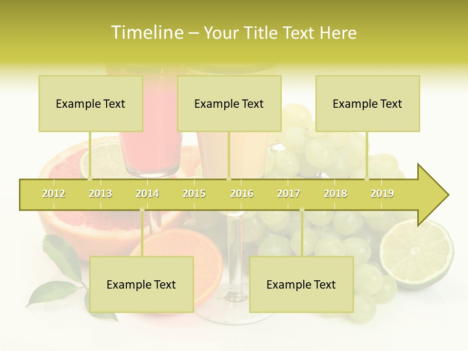 Cluster Grapes Thirst PowerPoint Template