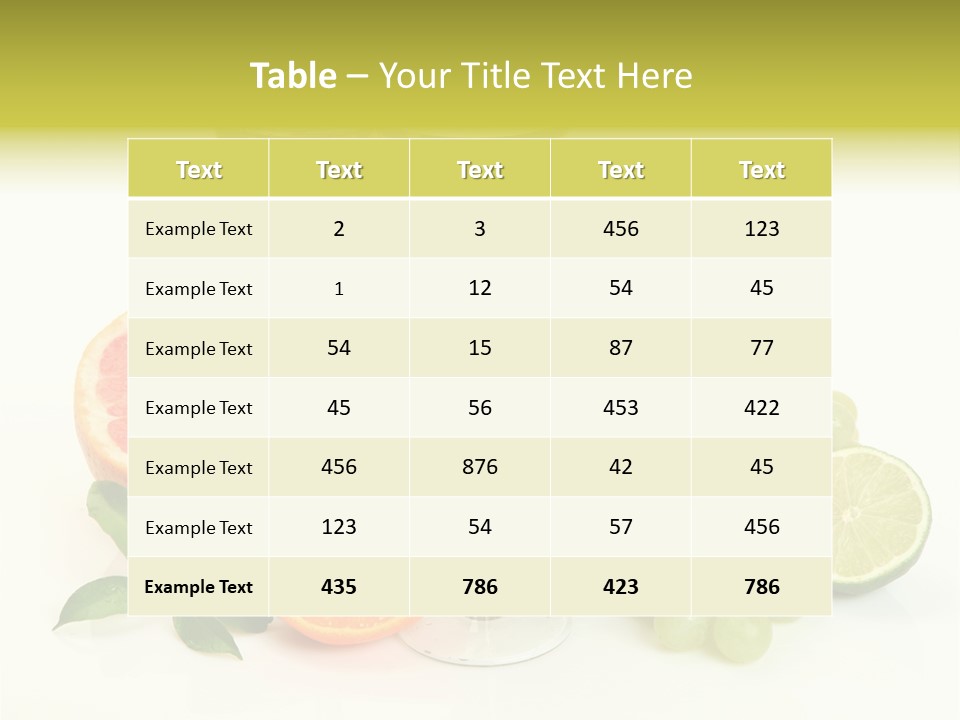 Cluster Grapes Thirst PowerPoint Template