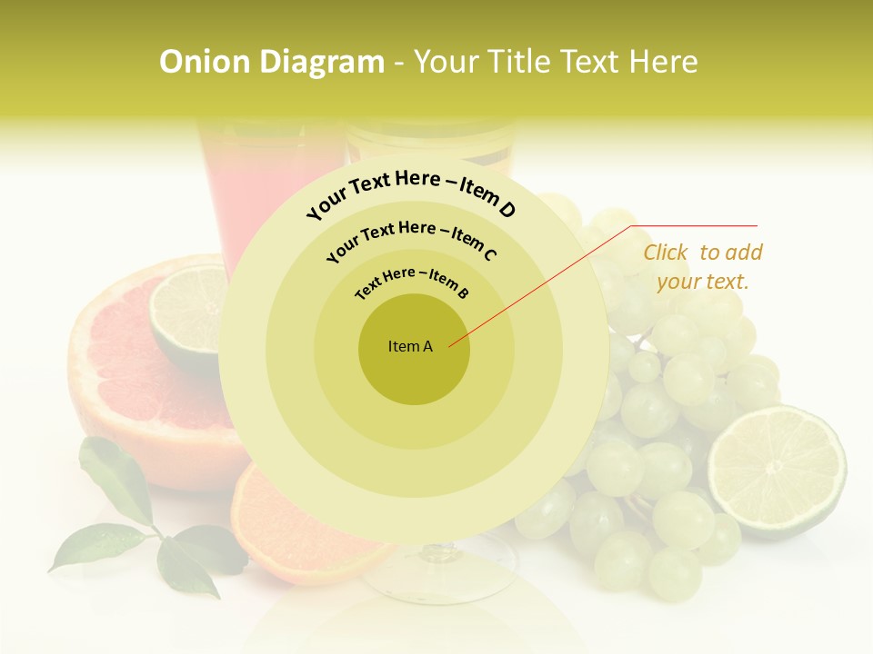 Cluster Grapes Thirst PowerPoint Template
