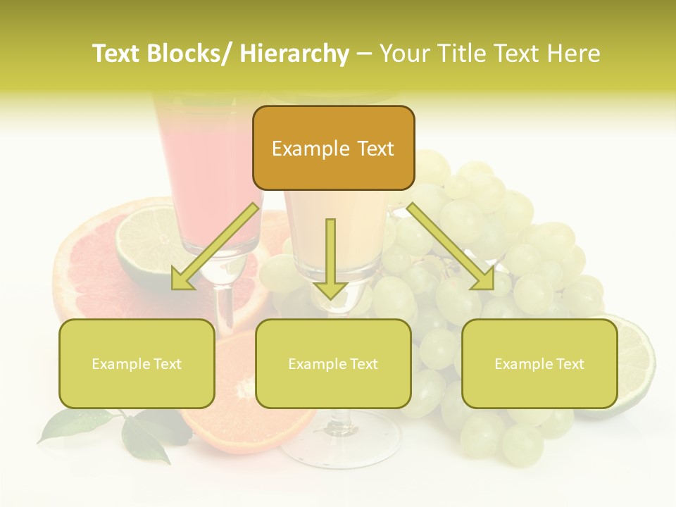 Cluster Grapes Thirst PowerPoint Template