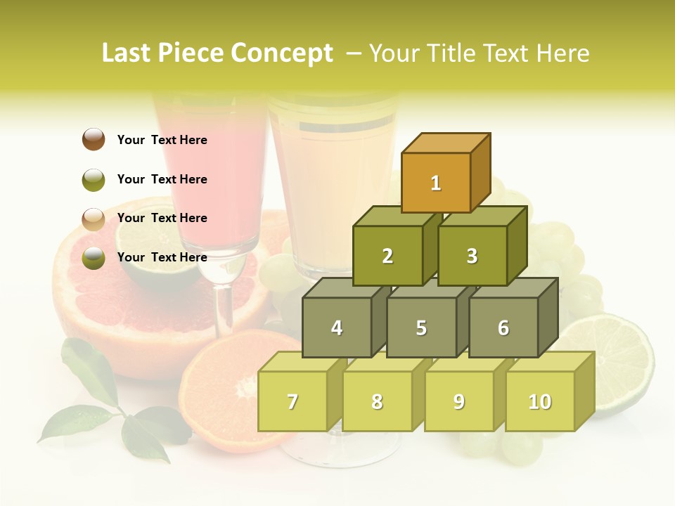 Cluster Grapes Thirst PowerPoint Template