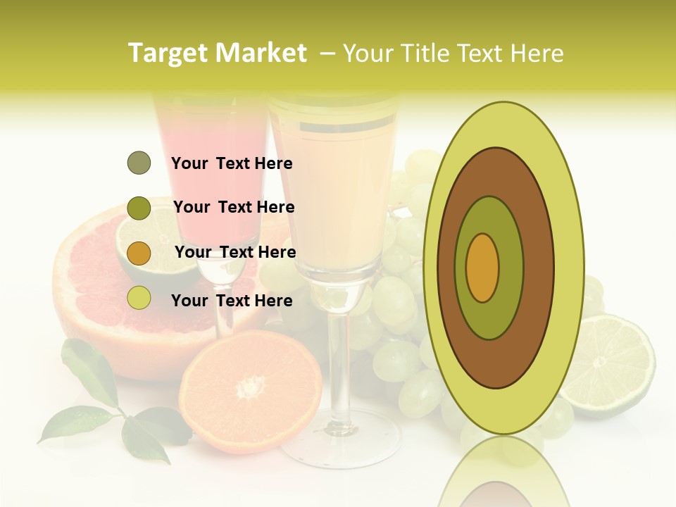 Cluster Grapes Thirst PowerPoint Template
