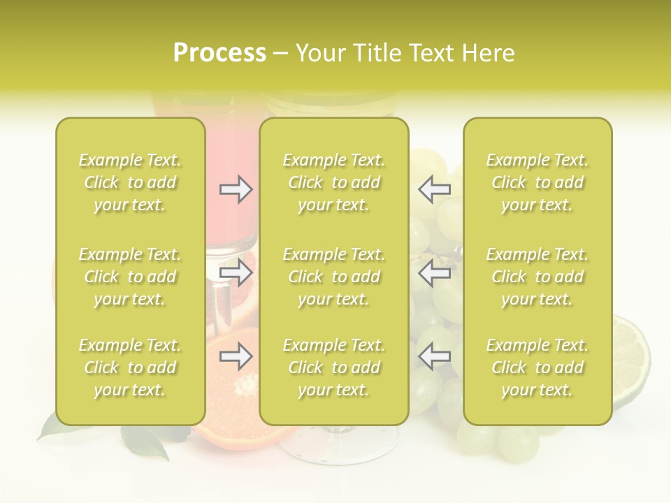 Cluster Grapes Thirst PowerPoint Template
