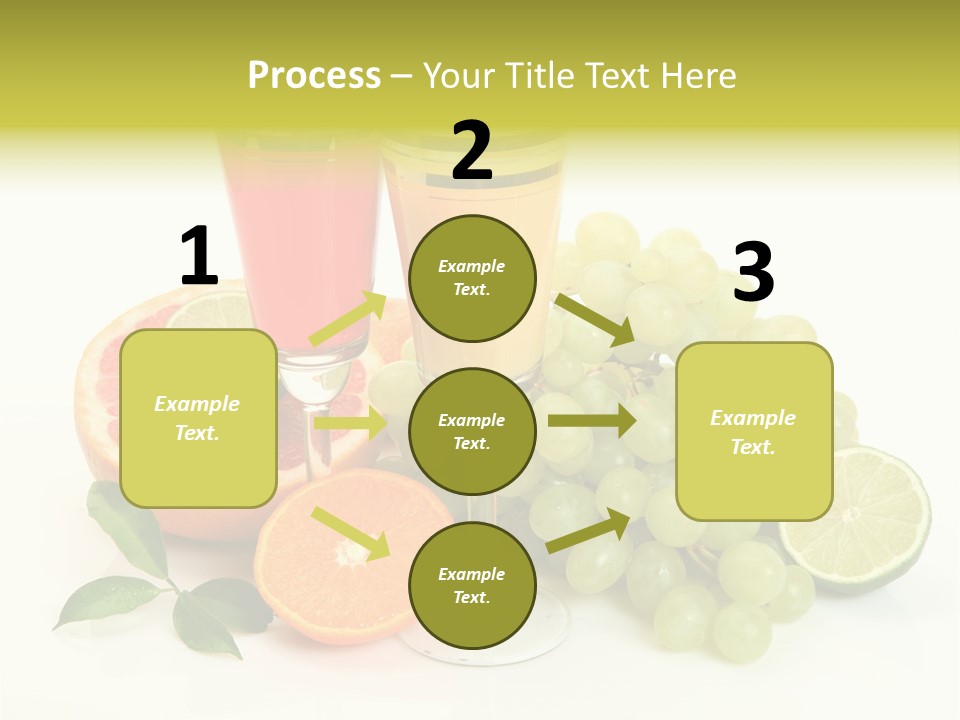 Cluster Grapes Thirst PowerPoint Template