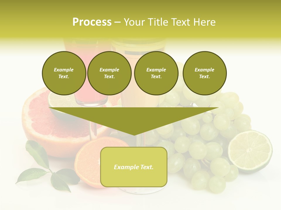 Cluster Grapes Thirst PowerPoint Template