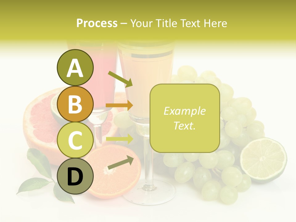 Cluster Grapes Thirst PowerPoint Template