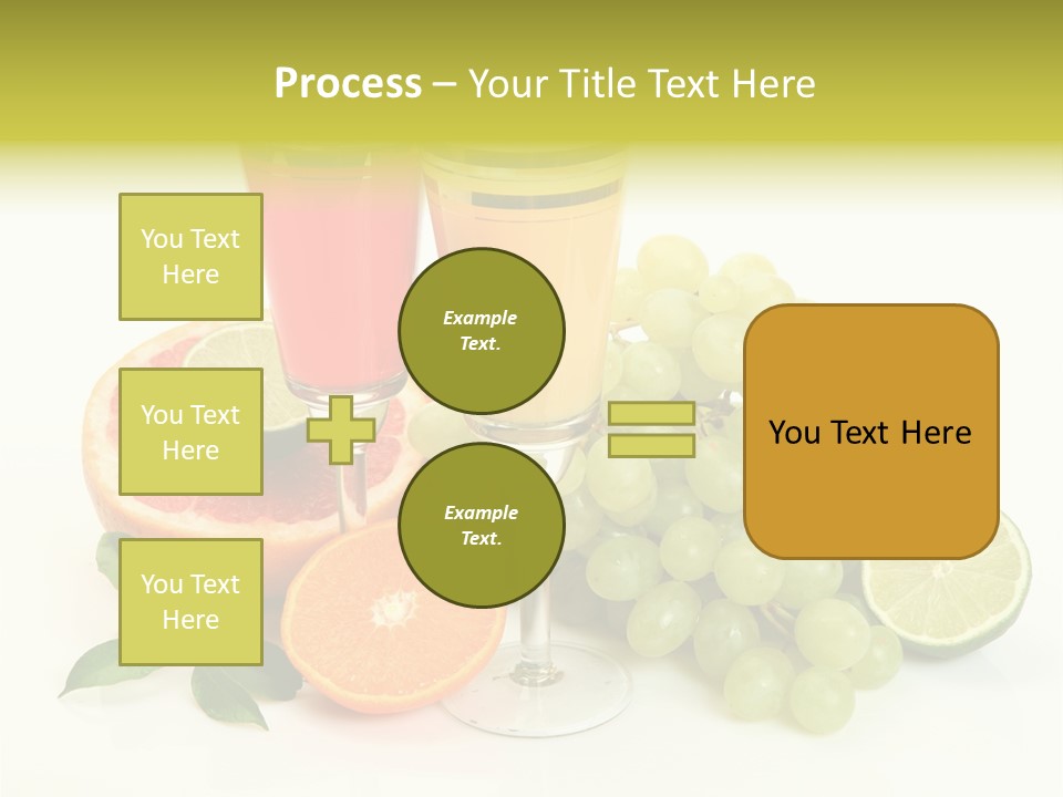 Cluster Grapes Thirst PowerPoint Template