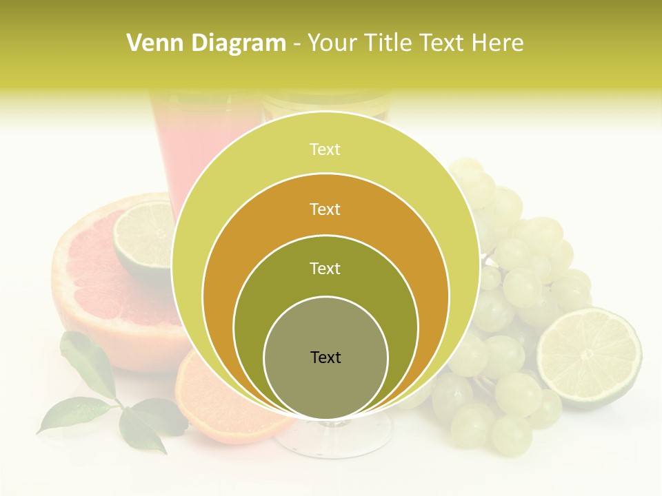 Cluster Grapes Thirst PowerPoint Template