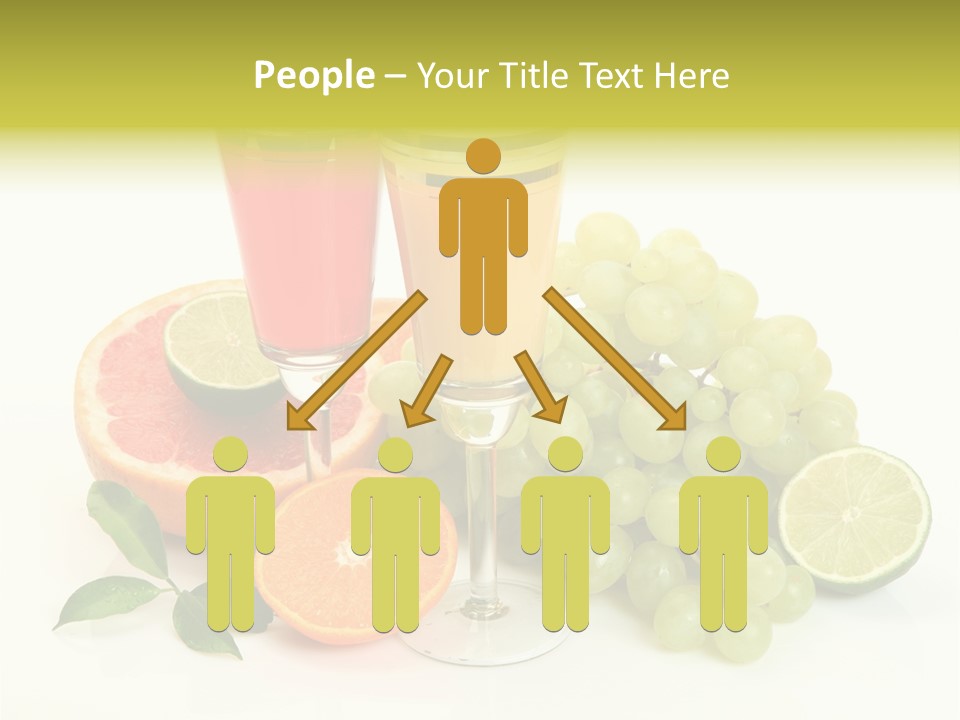 Cluster Grapes Thirst PowerPoint Template