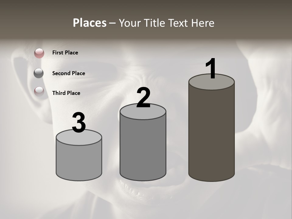 Baby Face Person PowerPoint Template