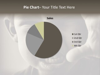 Baby Face Person PowerPoint Template