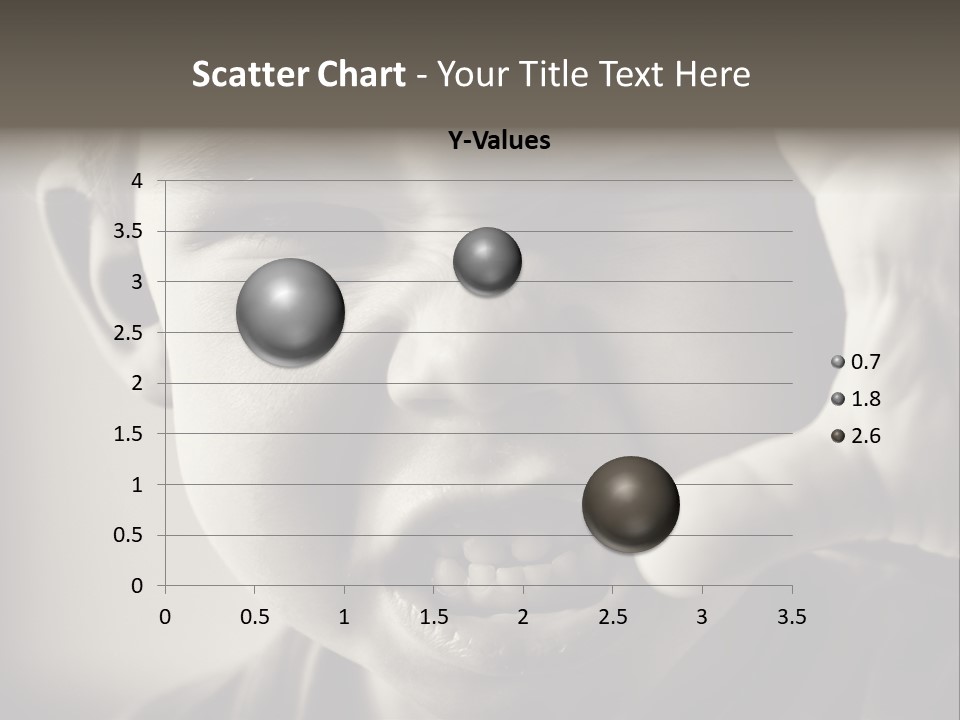 Baby Face Person PowerPoint Template