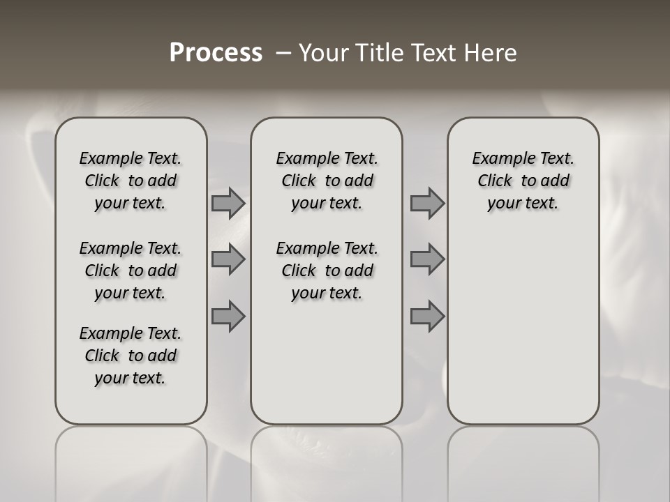 Baby Face Person PowerPoint Template