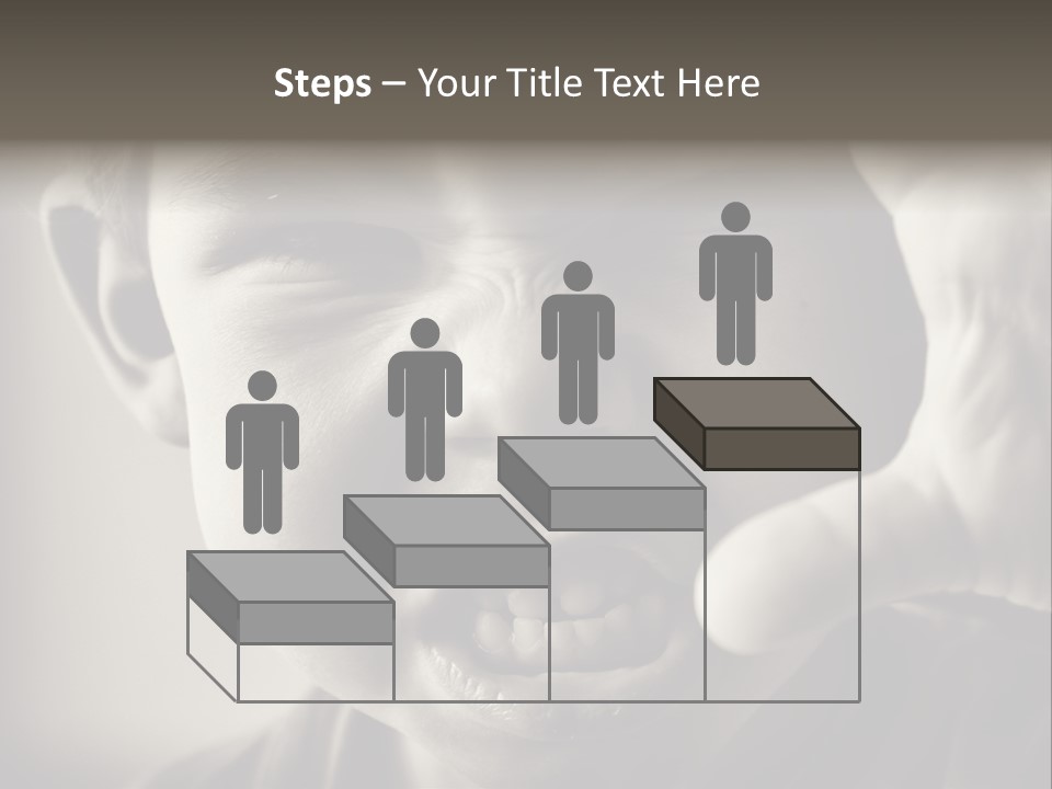 Baby Face Person PowerPoint Template